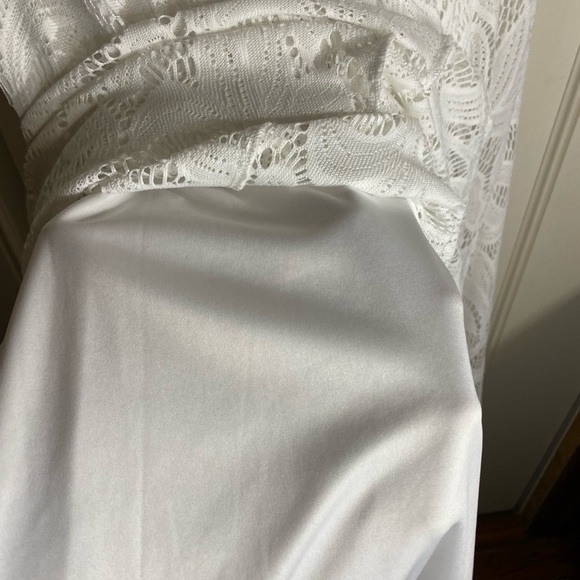 NWOT London Style Dress Fully Lined Back Zipper & Clasp - Picture 5 of 9